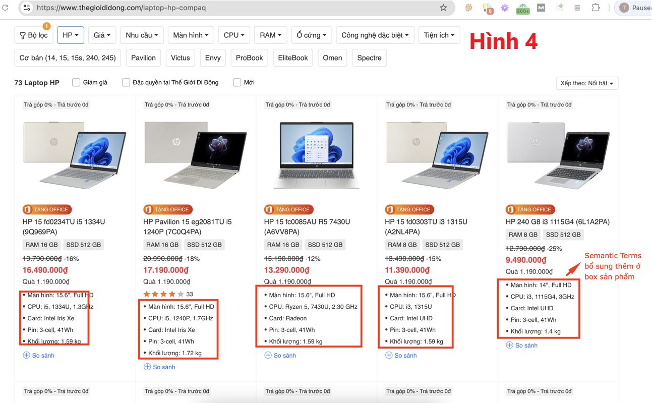 SEO Ecommerce